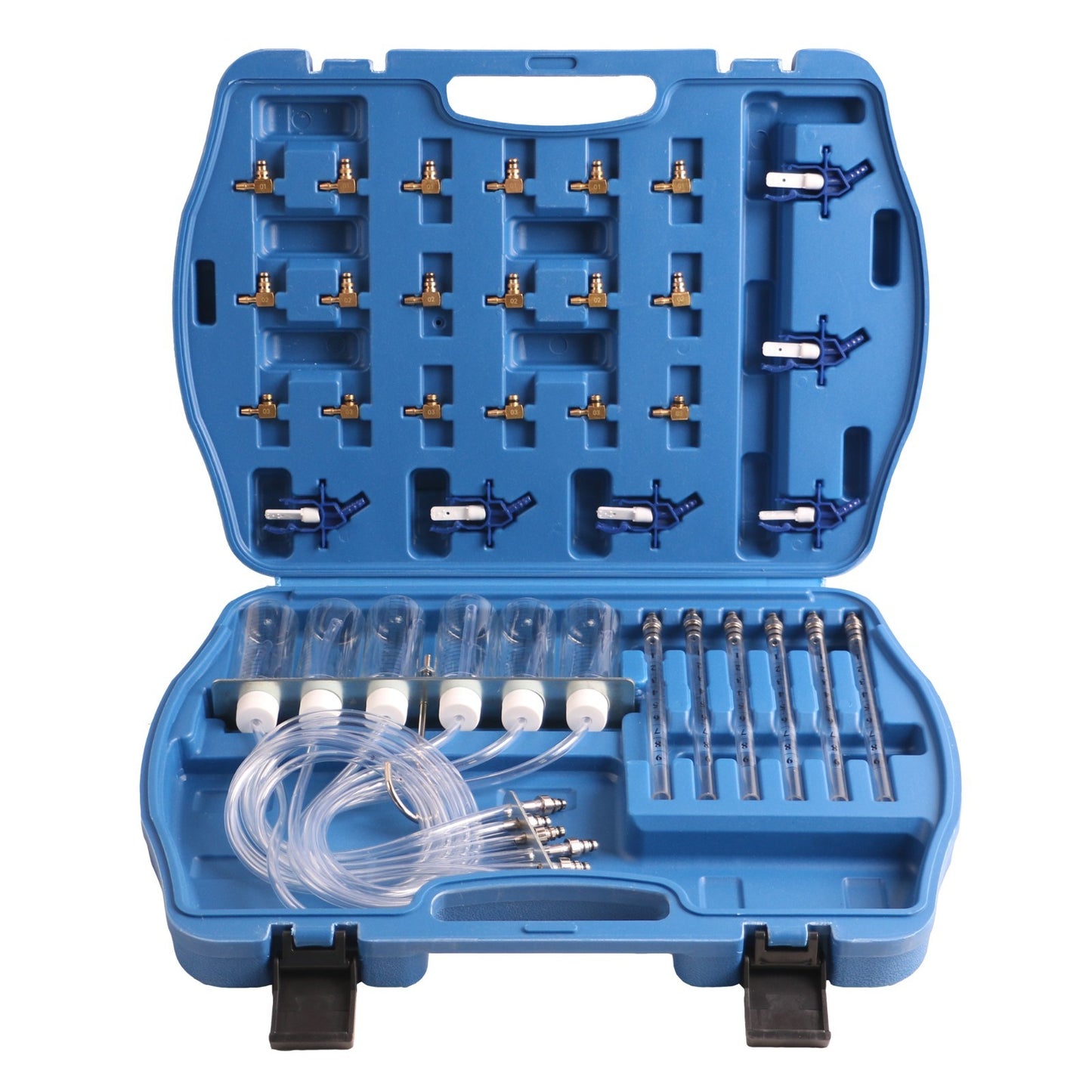 Common-Rail-Tester Diesel Rücklaufmengen Prüfgerät- mit 24 Adaptern3