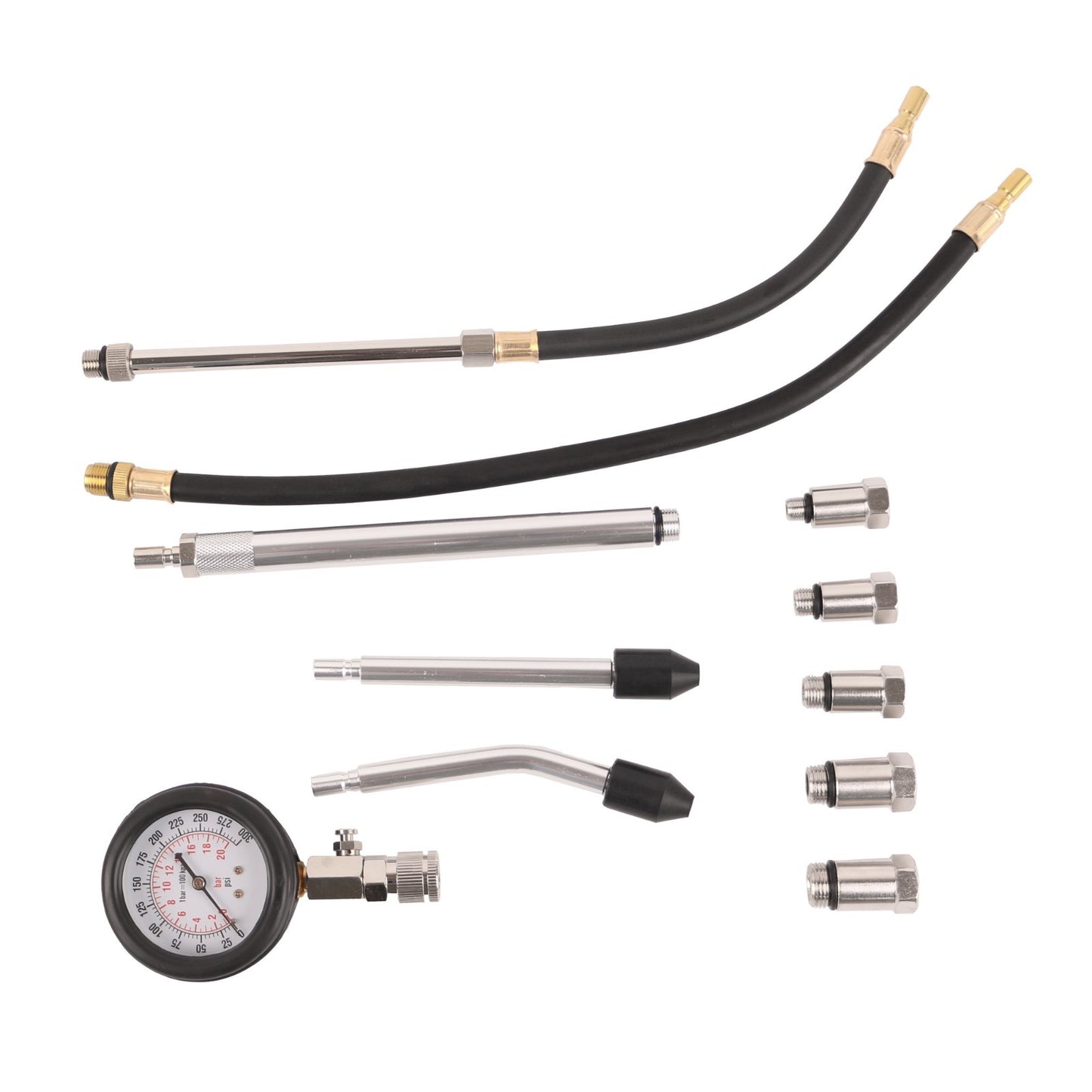 Kompressionsprüfgerät, Benzin-Zylinder-Kompressionsprüfer, Kompressionstest1