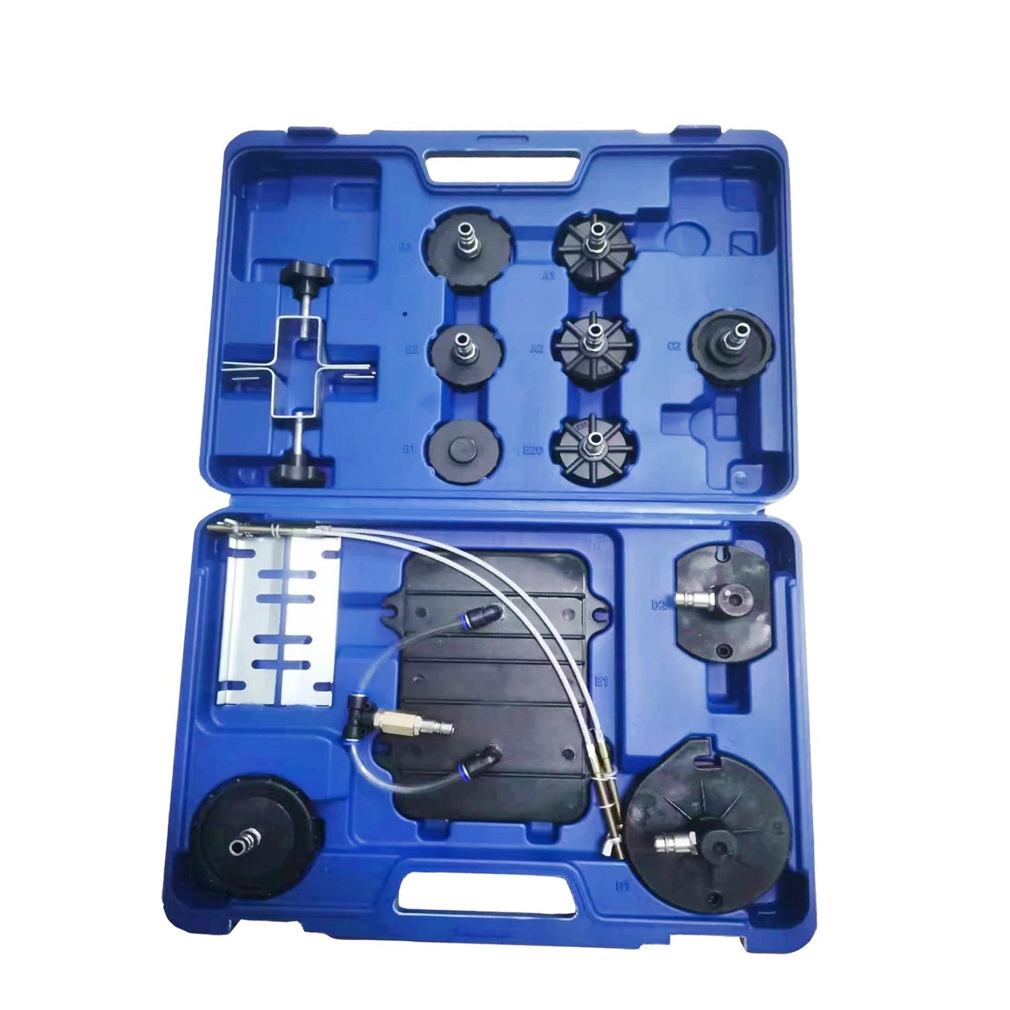 BREMSENENTLÜFTUNGSGERÄT 5 LITER DRUCKLUFT BREMSENENTLÜFTER + KFZ ADAPTER2