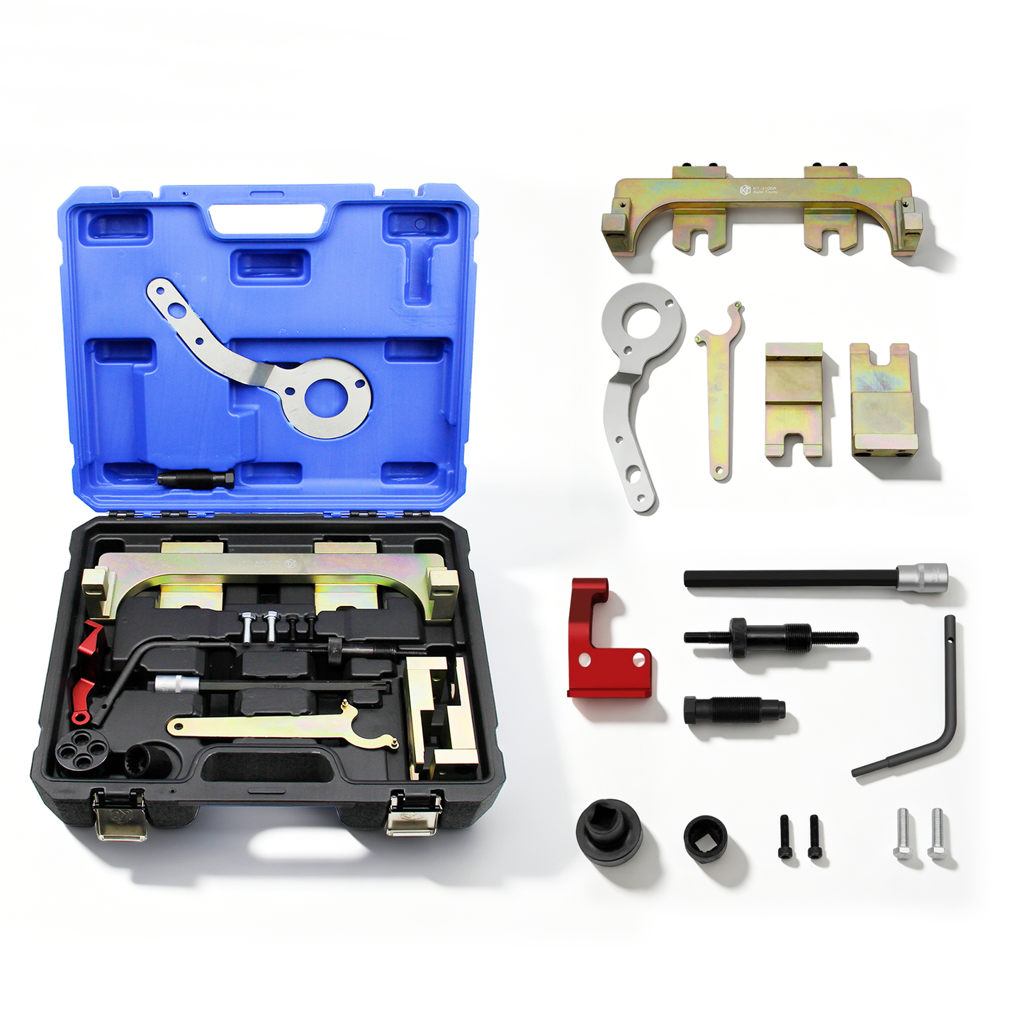 Kuntech 13-tlg Motor Einstellwerkzeug für BMW Mini B38/B48/B58/B46 Timing Tool