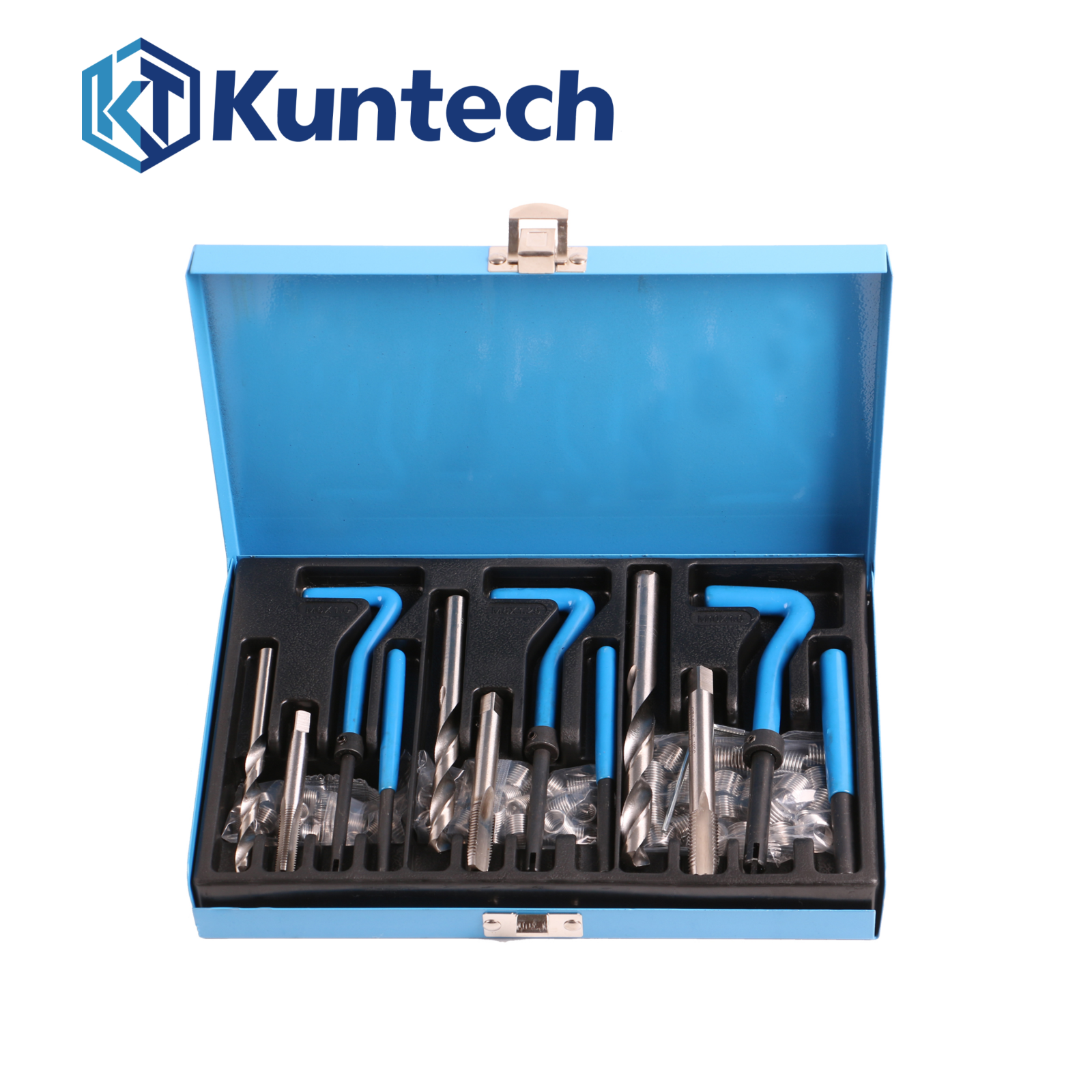 88 tlg. Gewinde Reparatur Werkzeug KFZ Satz HSS Bohrgewinde M6 M8 M100