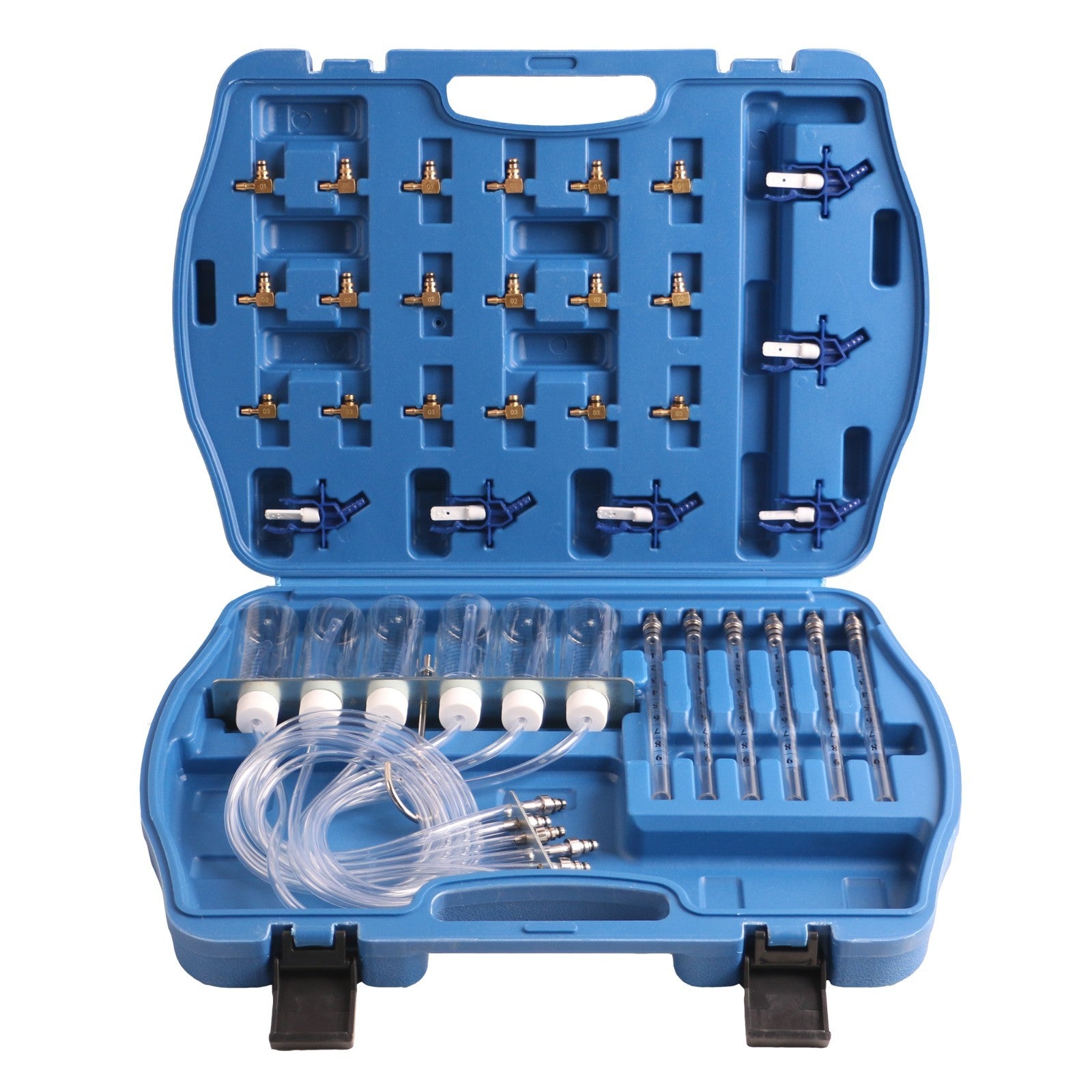 Common-Rail-Tester Diesel Rücklaufmengen Prüfgerät- mit 24 Adaptern3