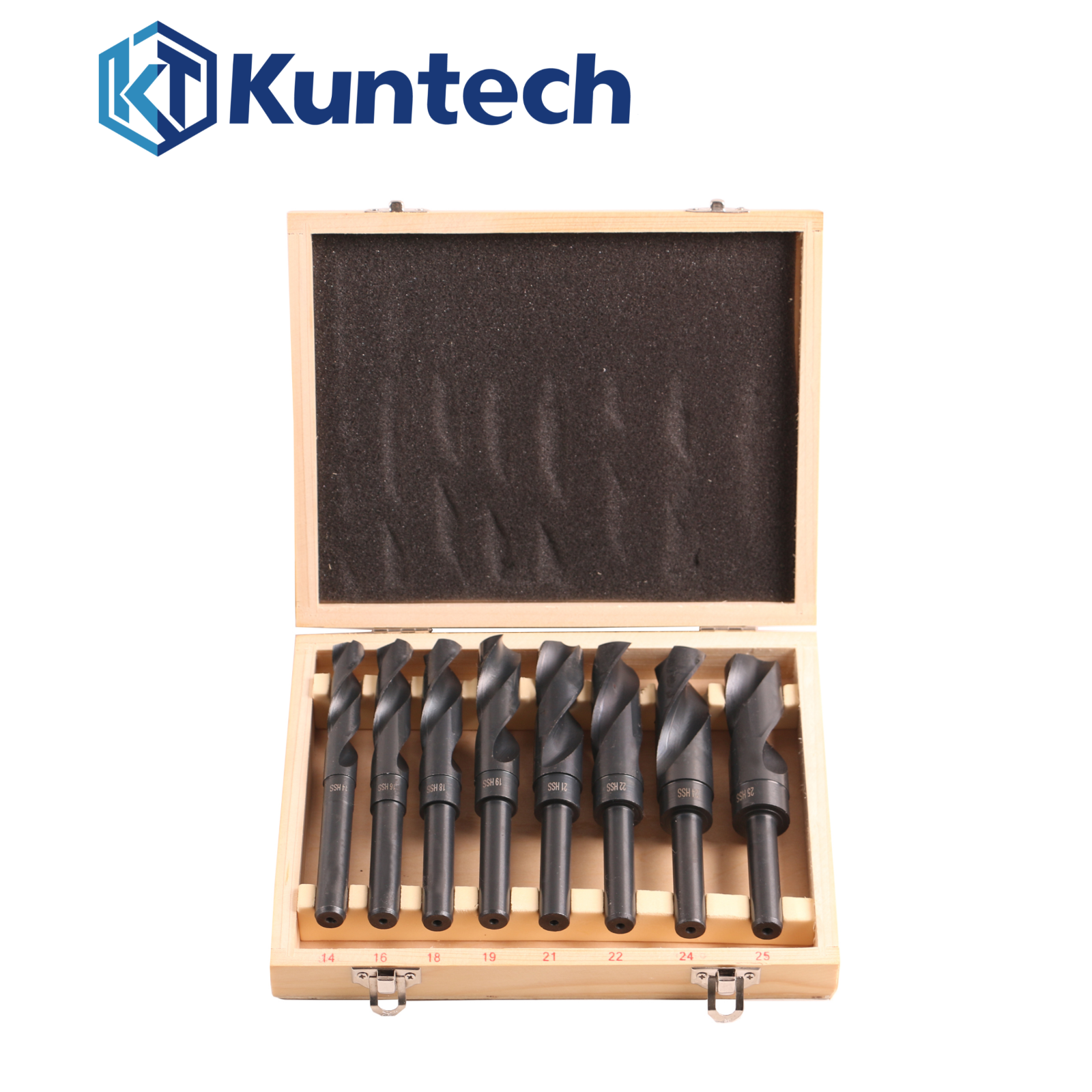 8-tlg. HSS-Schaftbohrer Set 14-25 mm0