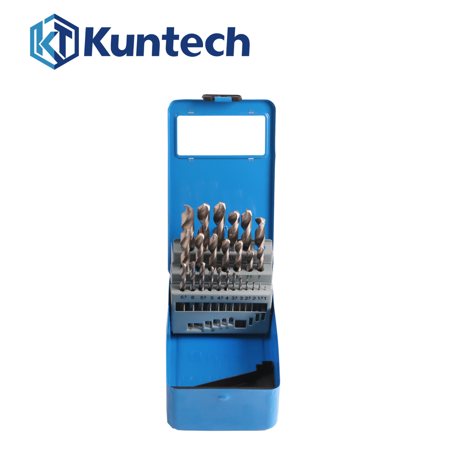 25 tlg HSS Spiralbohrer Satz 1-13 mm Metallbohrer Set Stahlbohrer0