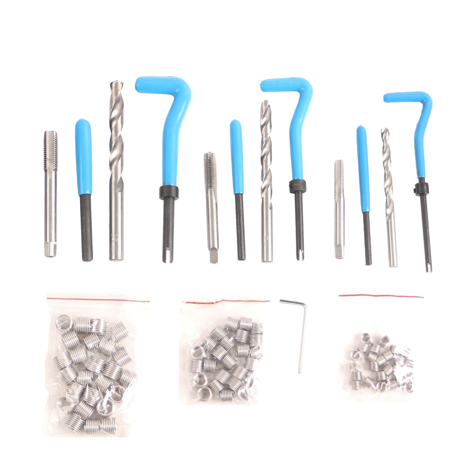 88 tlg. Gewinde Reparatur Werkzeug KFZ Satz HSS Bohrgewinde M6 M8 M101