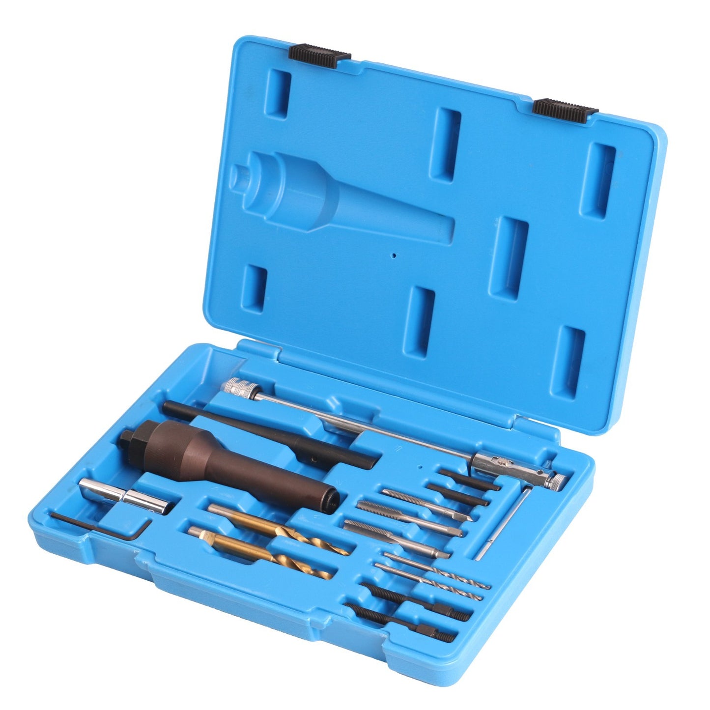 16-tlg. Glühkerzen-Ausbau und Gewinde-Reparatur-Satz M8 M102