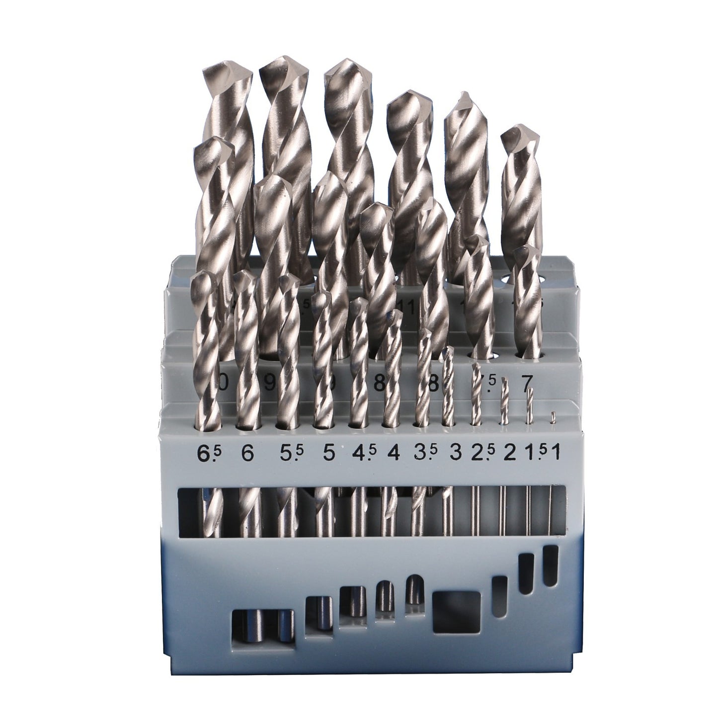 25 tlg HSS Spiralbohrer Satz 1-13 mm Metallbohrer Set Stahlbohrer1