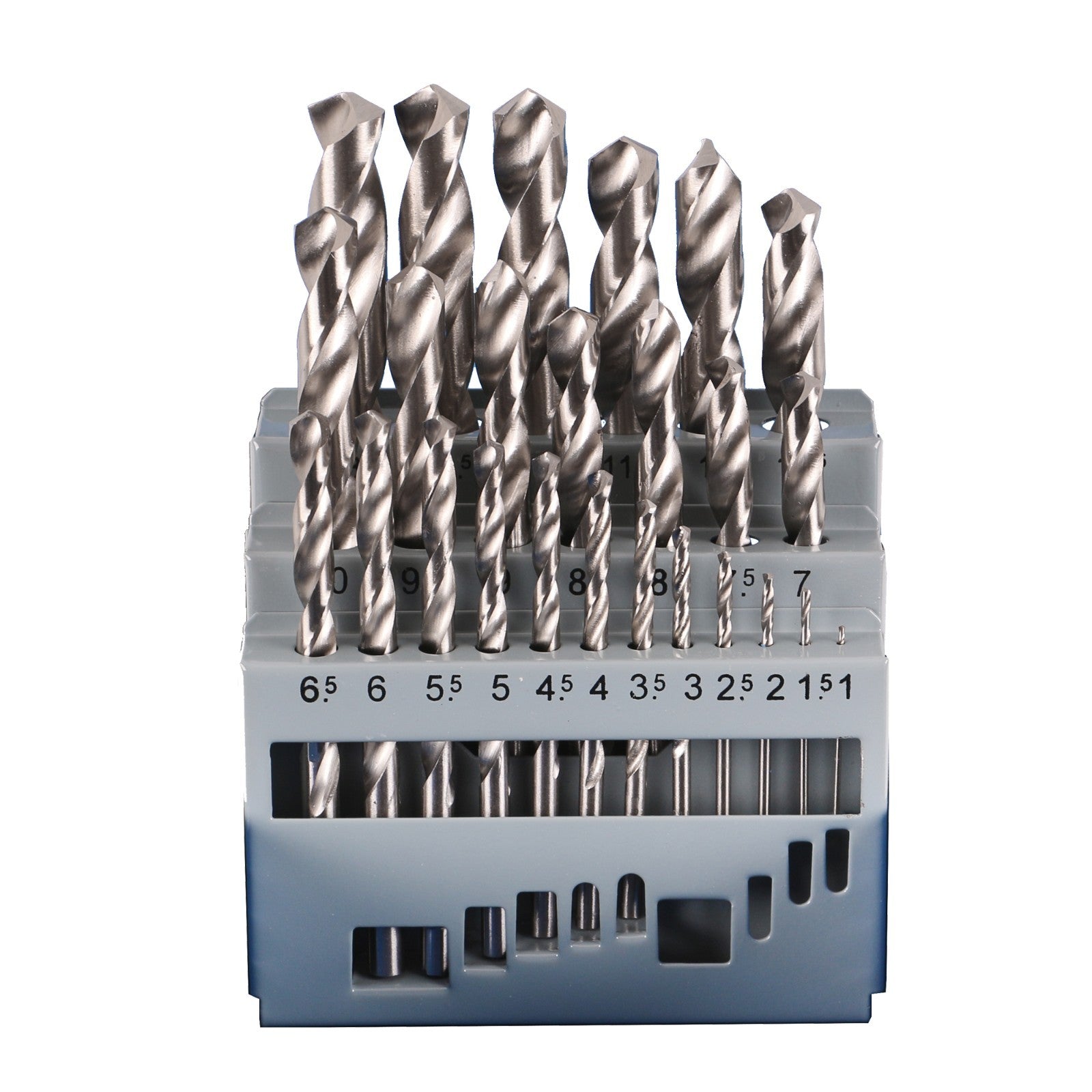 25 tlg HSS Spiralbohrer Satz 1-13 mm Metallbohrer Set Stahlbohrer1