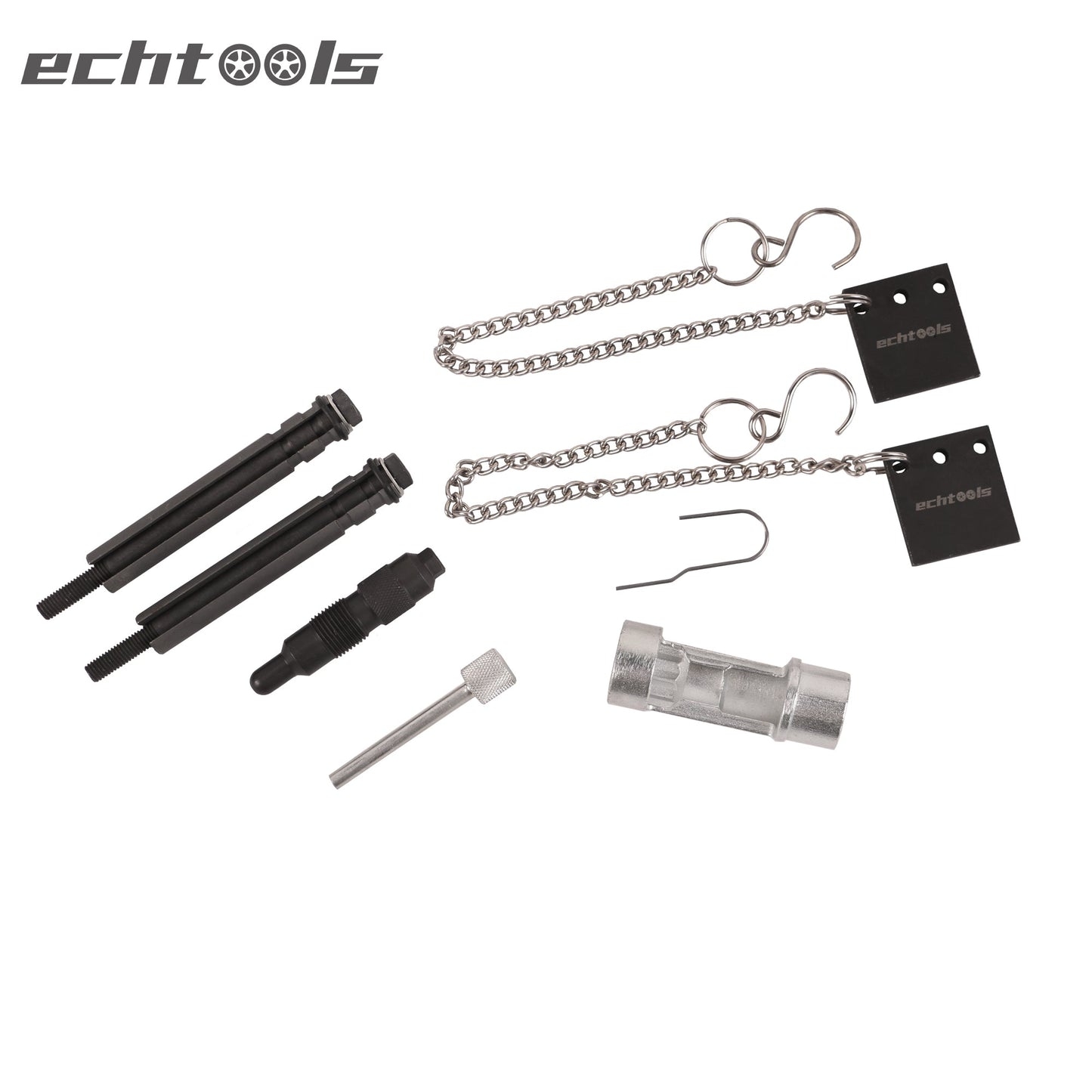 echtools EC1218 Motor Einstellwerkzeug Kurbelwelle Nockenwelle Arretierwerkzeug Zahnriemen Wechsel Kompatibel mit VW Audi 2.5 V6 TDI