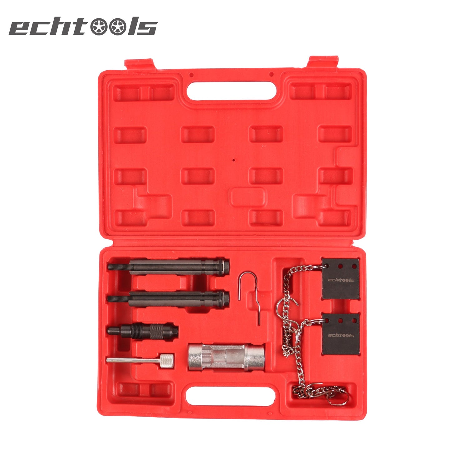 echtools EC1218 Motor Einstellwerkzeug Kurbelwelle Nockenwelle Arretierwerkzeug Zahnriemen Wechsel Kompatibel mit VW Audi 2.5 V6 TDI
