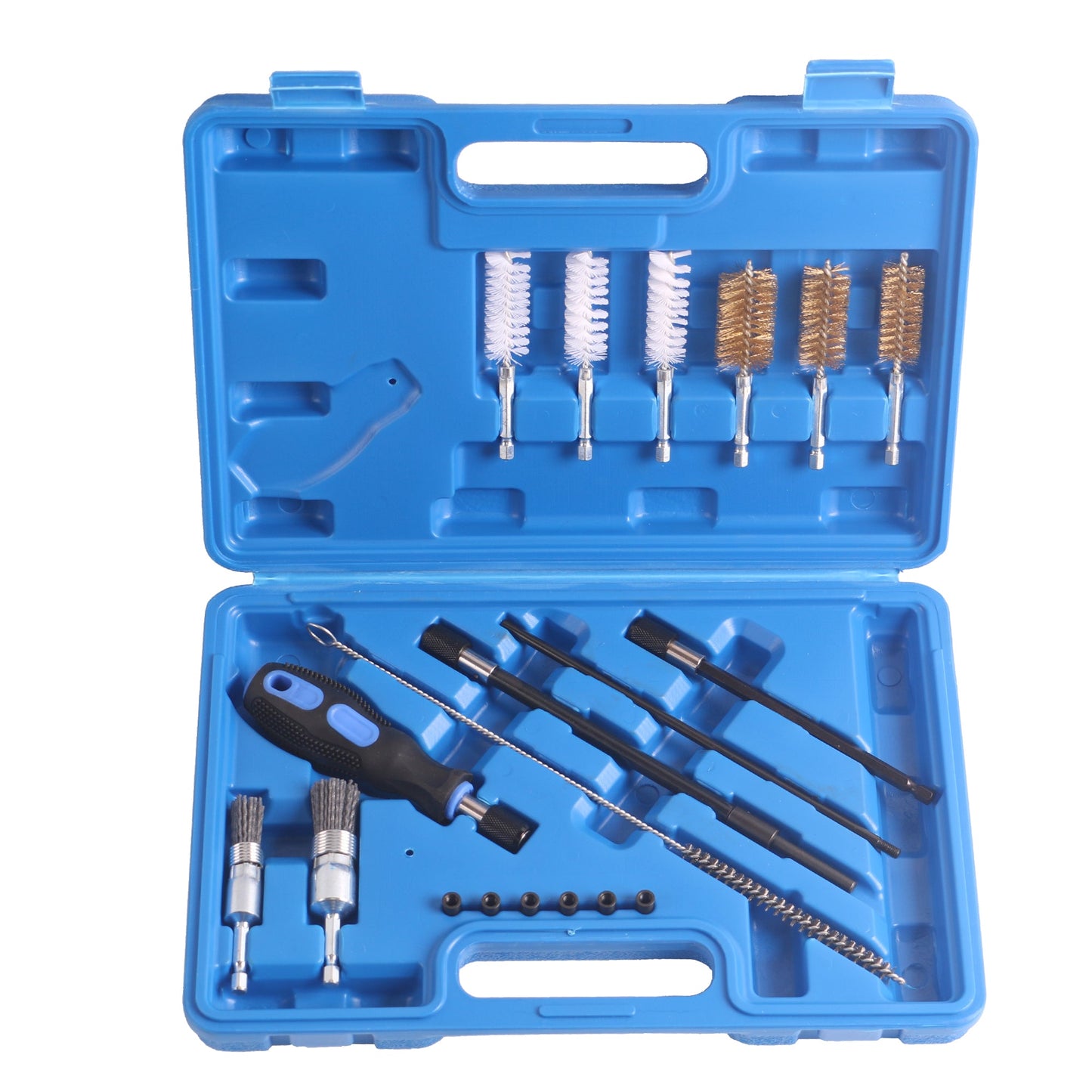 echtools EC1405 19tlg. EINSPRITZDÜSEN DICHTSITZ WERKZEUG SATZ INJEKTOR SCHACHT REINIGUNG SET