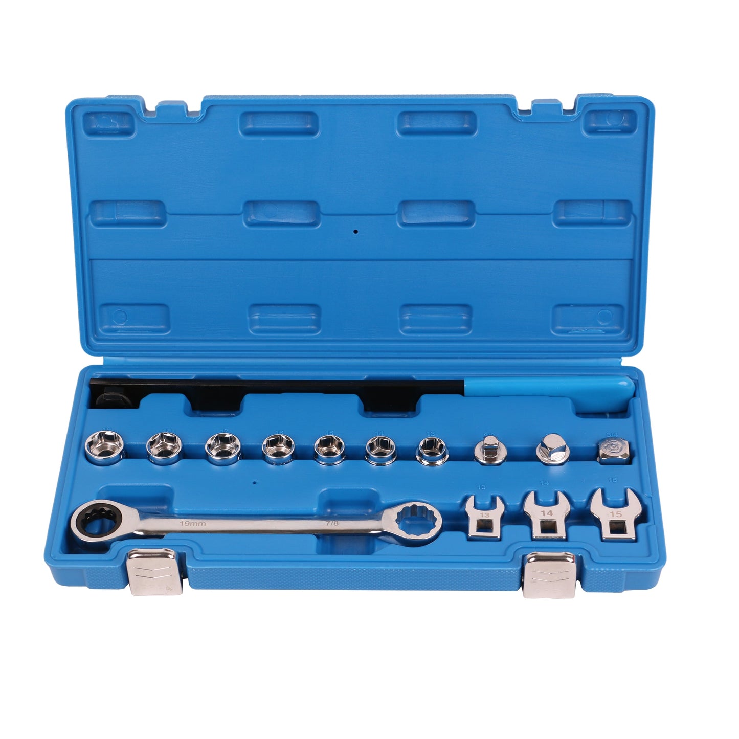 echtools EC1451 15 PCS Ratschen Serpentinriemen Werkzeug Set – Keilrippenriemen Spanner Entfernen