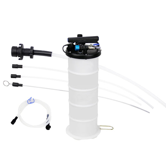 echtools EC1509 6.5L Pneumatisch Ölabsaugpumpe Öl Absaugpumpe Handpumpe Saugpumpe Flüssigkeitsabsaugpumpe