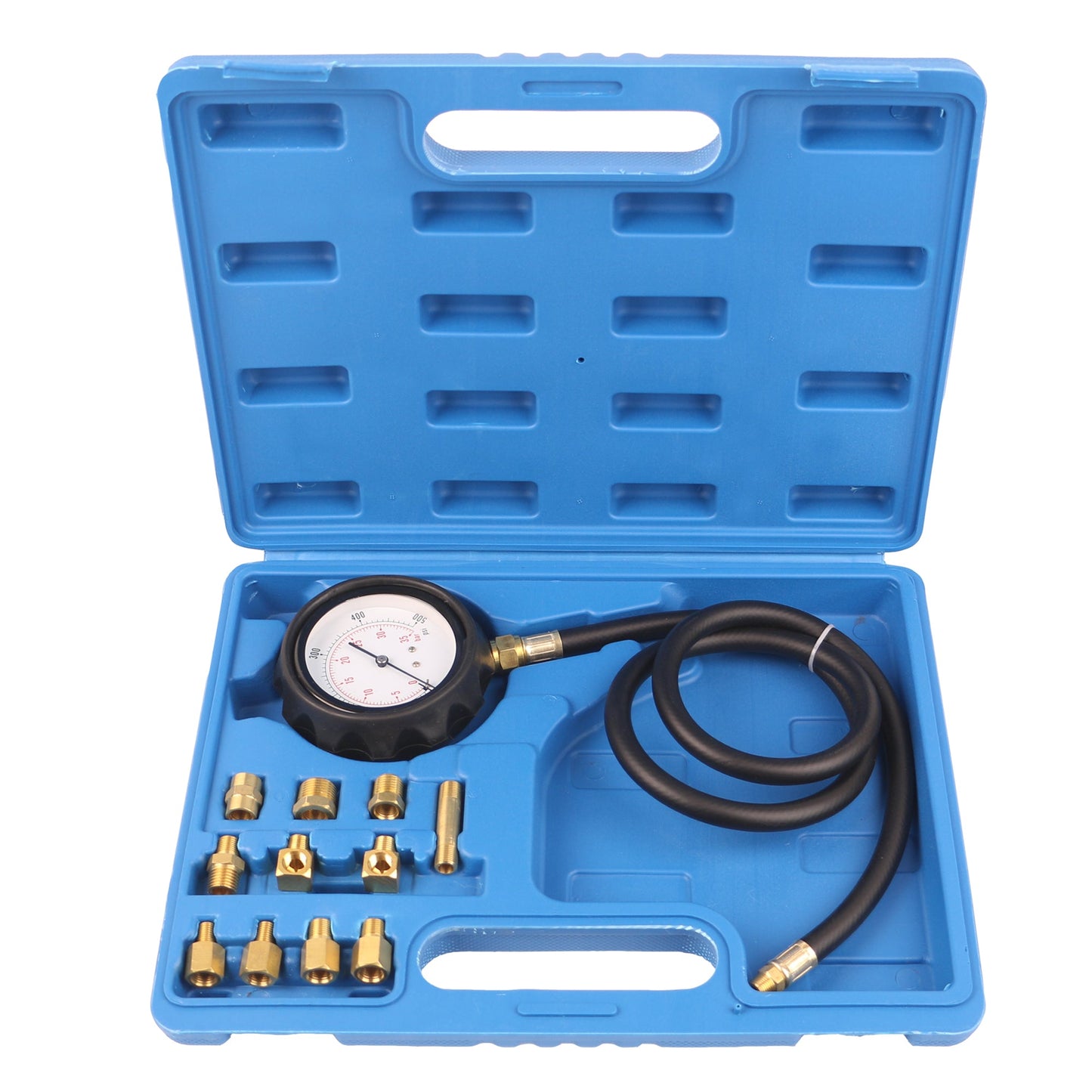 echtools EC1514 13tlg. Motor Öldruck Tester Öldruckprüfer Messgerät Öldrucktester Werkzeug Prüfer 0-35 bar