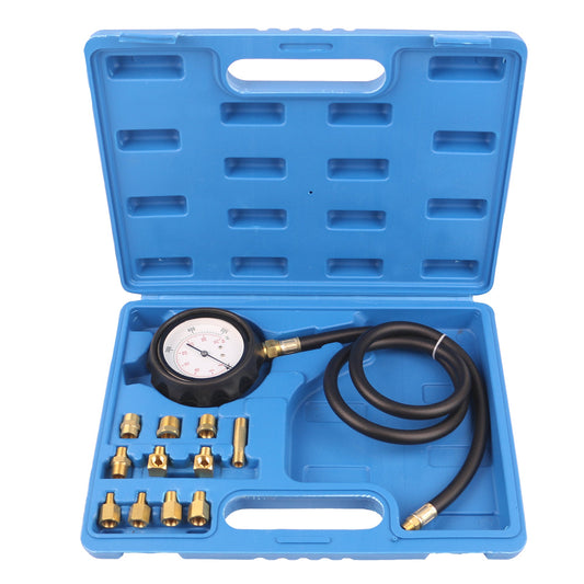 echtools EC1514 13tlg. Motor Öldruck Tester Öldruckprüfer Messgerät Öldrucktester Werkzeug Prüfer 0-35 bar