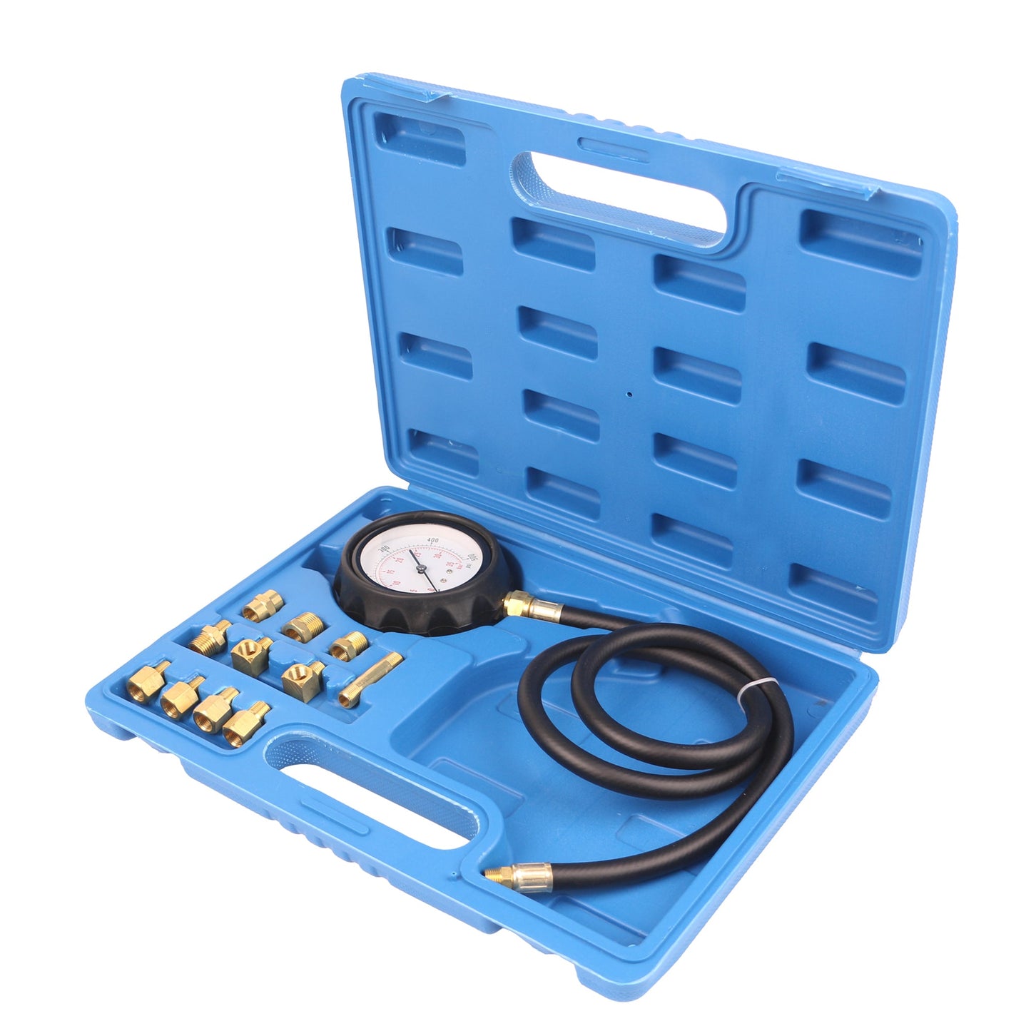 echtools EC1514 13tlg. Motor Öldruck Tester Öldruckprüfer Messgerät Öldrucktester Werkzeug Prüfer 0-35 bar