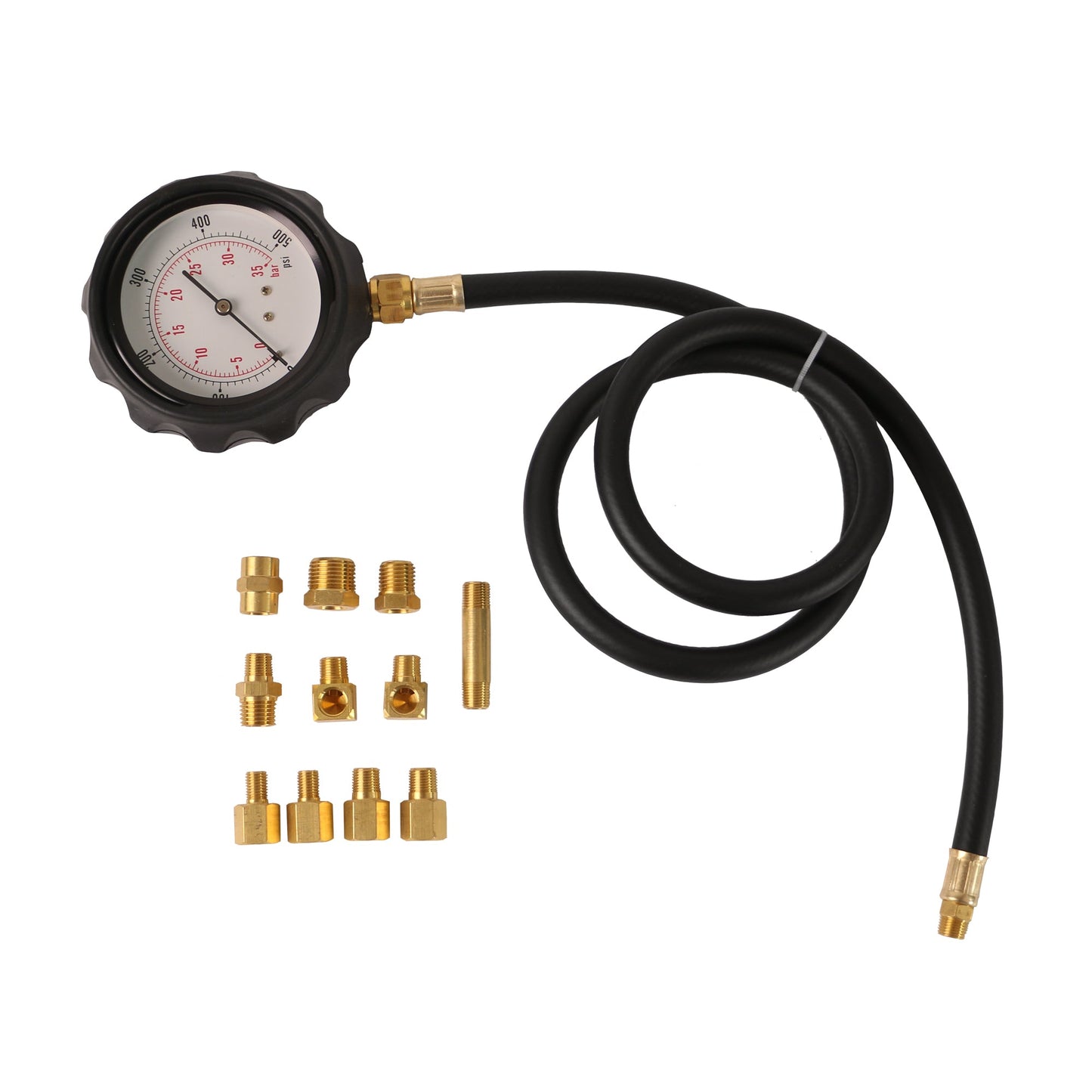 echtools EC1514 13tlg. Motor Öldruck Tester Öldruckprüfer Messgerät Öldrucktester Werkzeug Prüfer 0-35 bar