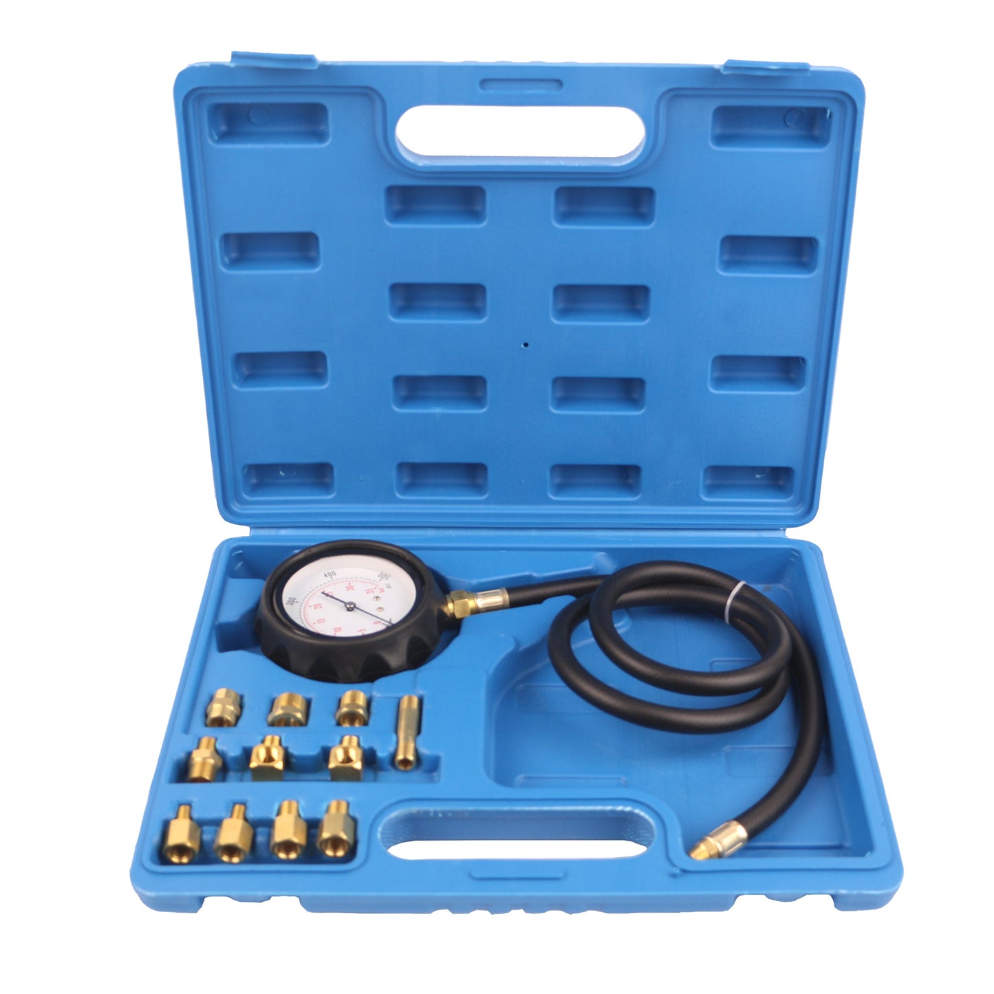 echtools EC1514 13tlg. Motor Öldruck Tester Öldruckprüfer Messgerät Öldrucktester Werkzeug Prüfer 0-35 bar