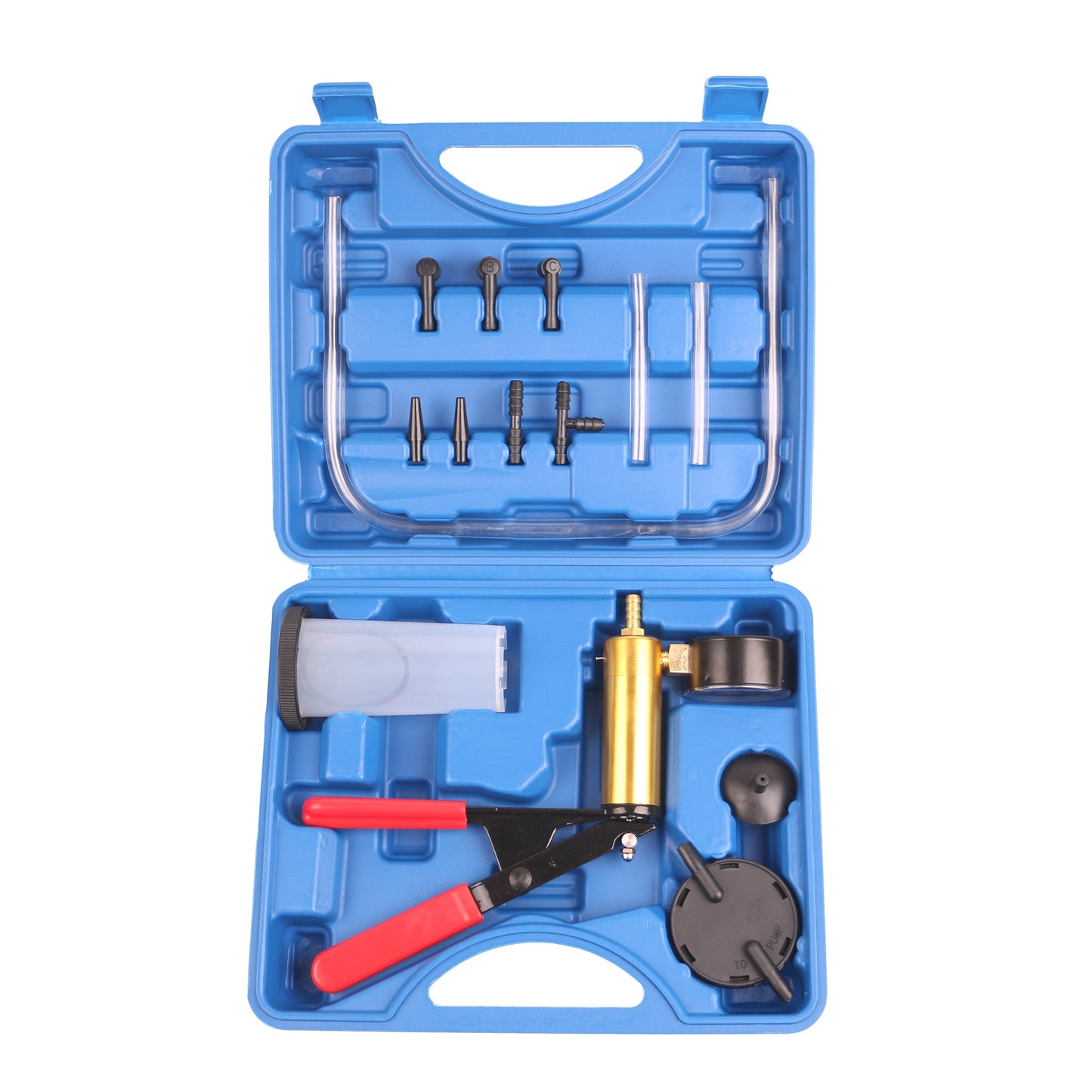 echtools EC1517 Vakuumpumpe Satz Hand KFZ Auto Bremsenentlüfter Vakuumtester Unterdruckpumpe