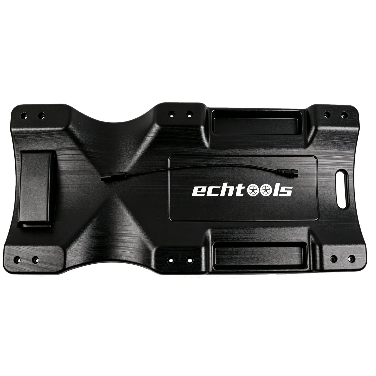 echtools EC1718 Kfz Rollbrett mit LED Tragkraft Montageliege Werkstattliege
