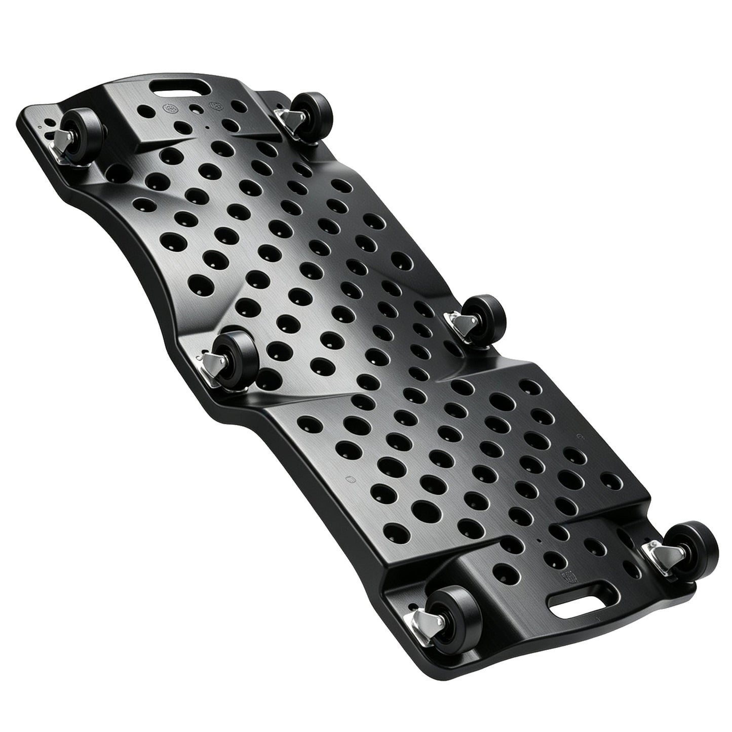 echtools EC1718 Kfz Rollbrett mit LED Tragkraft Montageliege Werkstattliege