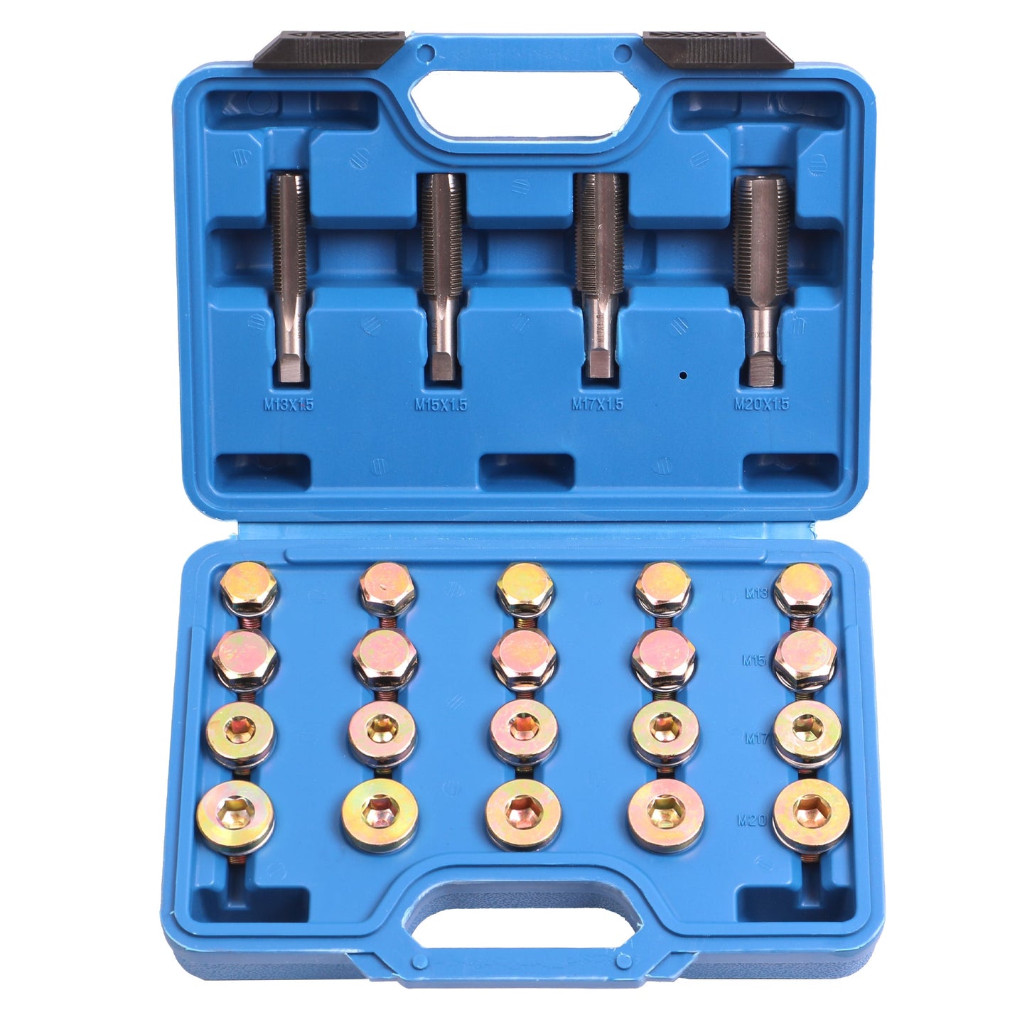 echtools EC1801 Reparaturset Ölablassschraube Reparatur Ölwanne Gewinde M13 M15 M17 M20