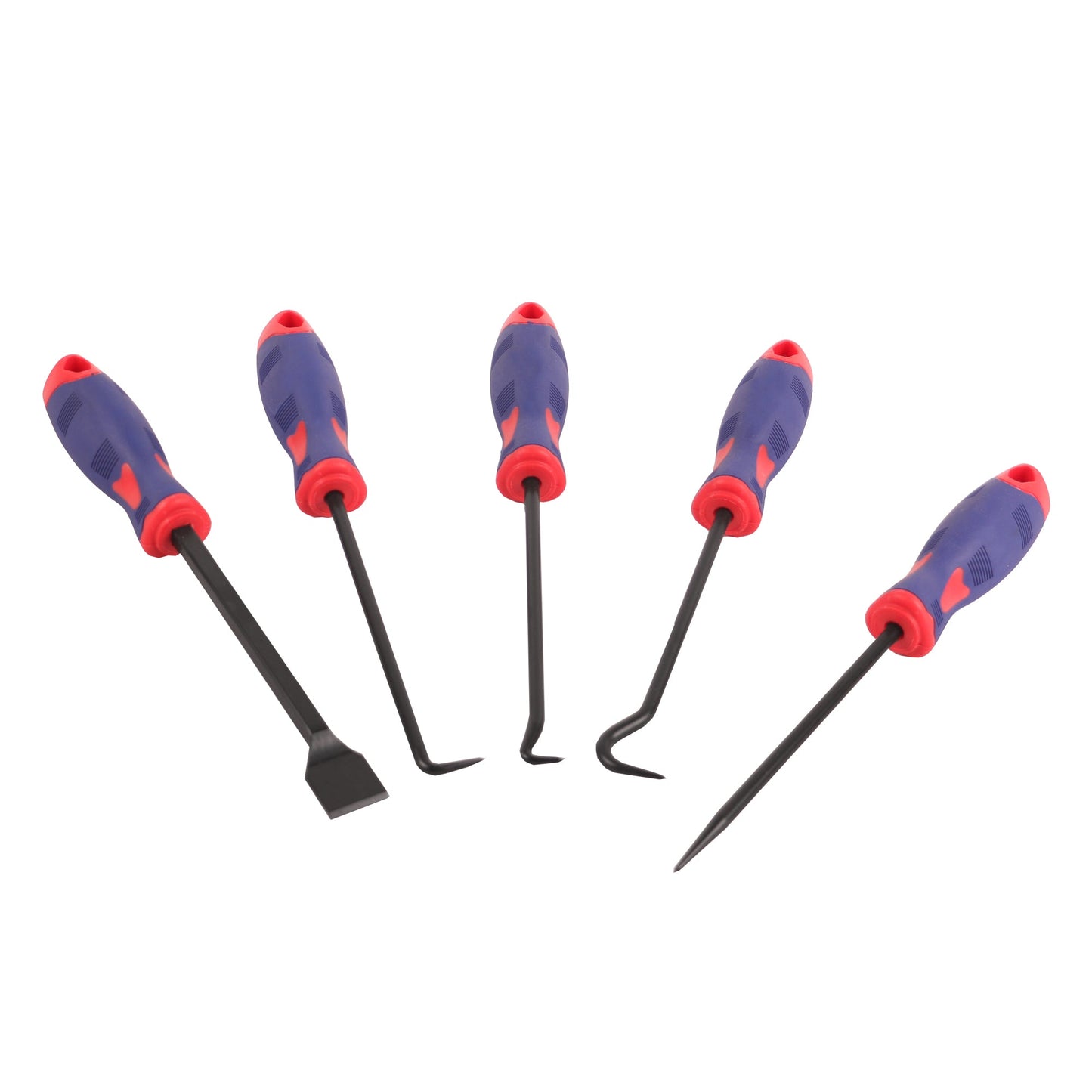 echtools EC1808 9PCS Präzisions-Schaber Pick-Haken Set Öldichtung Puller Dichtung O-Ring-Schlauch-Tool zum Entfernen