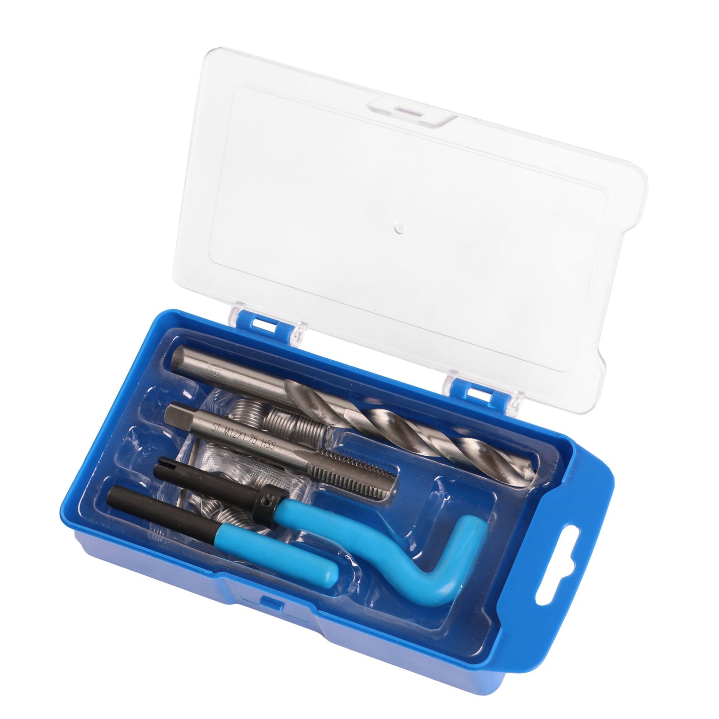 echtools EC1825 Gewinde Reparatur Satz M12x1.75 Gewindereparatur Gewindeeinsätze
