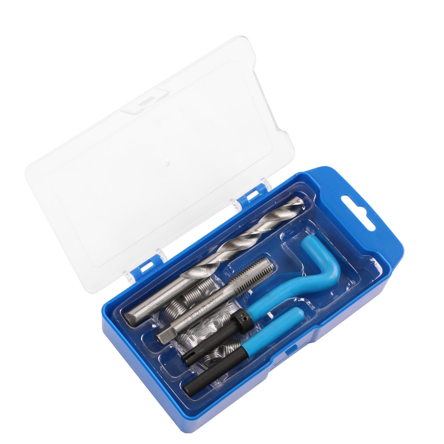 echtools EC1825 Gewinde Reparatur Satz M12x1.75 Gewindereparatur Gewindeeinsätze