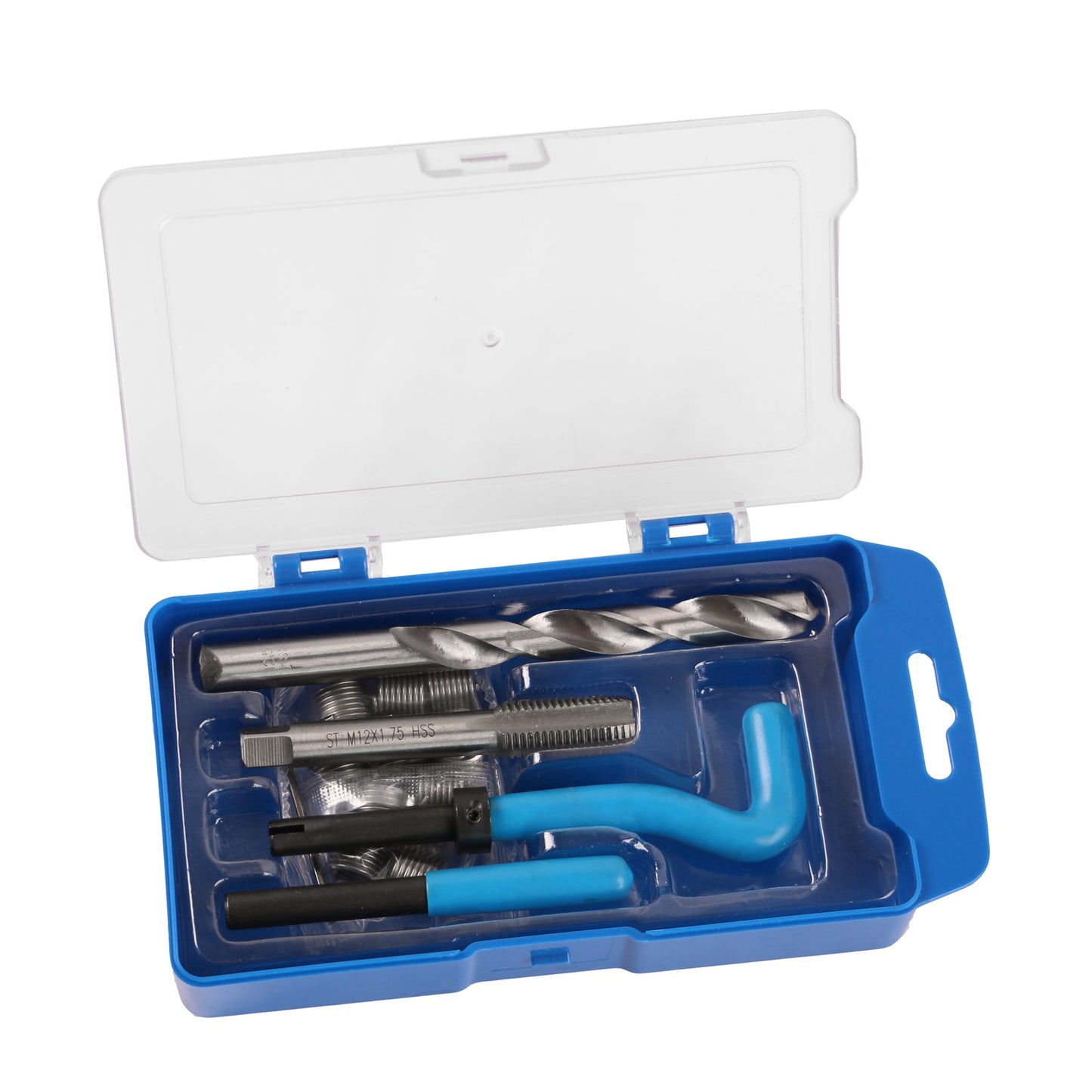 echtools EC1825 Gewinde Reparatur Satz M12x1.75 Gewindereparatur Gewindeeinsätze